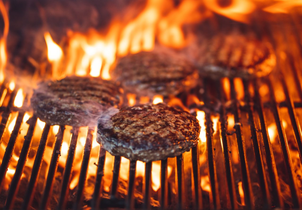 Burgers on the BBQ
