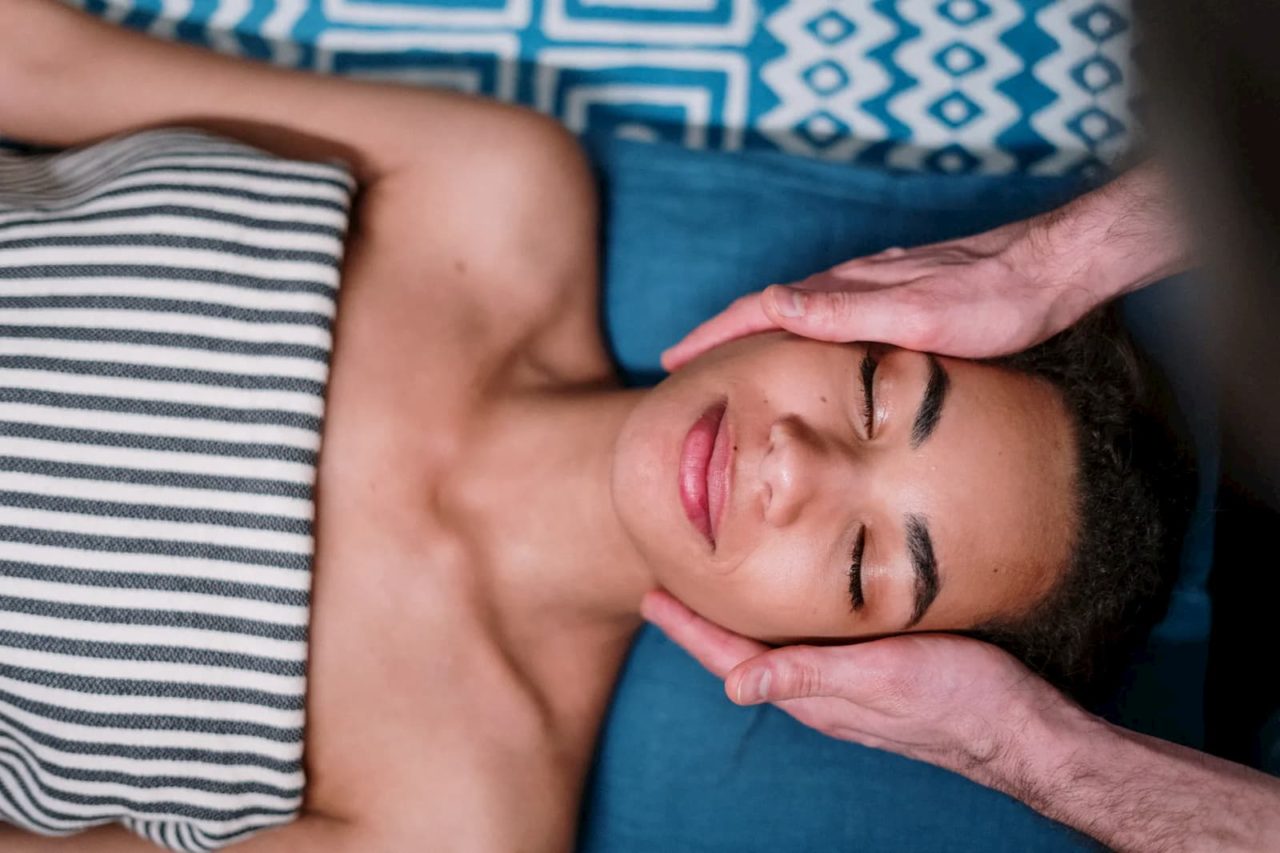 Woman Being Massaged