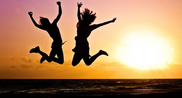 Couple on Trampoline - Bucket List - Date Ideas Canada