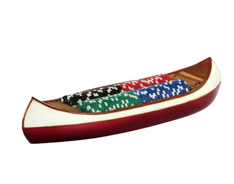Canoe Poker Set