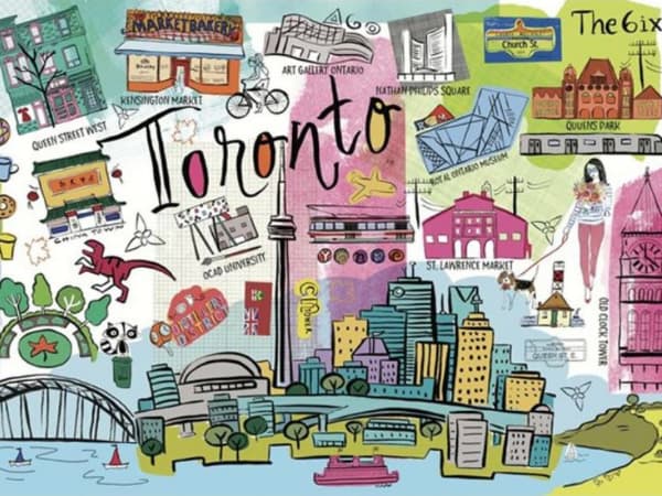 Toronto Puzzle - Indigo - Date Ideas Canada